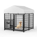 Large Dog Kennel Outdoor Pet Pen Metal Fence D656