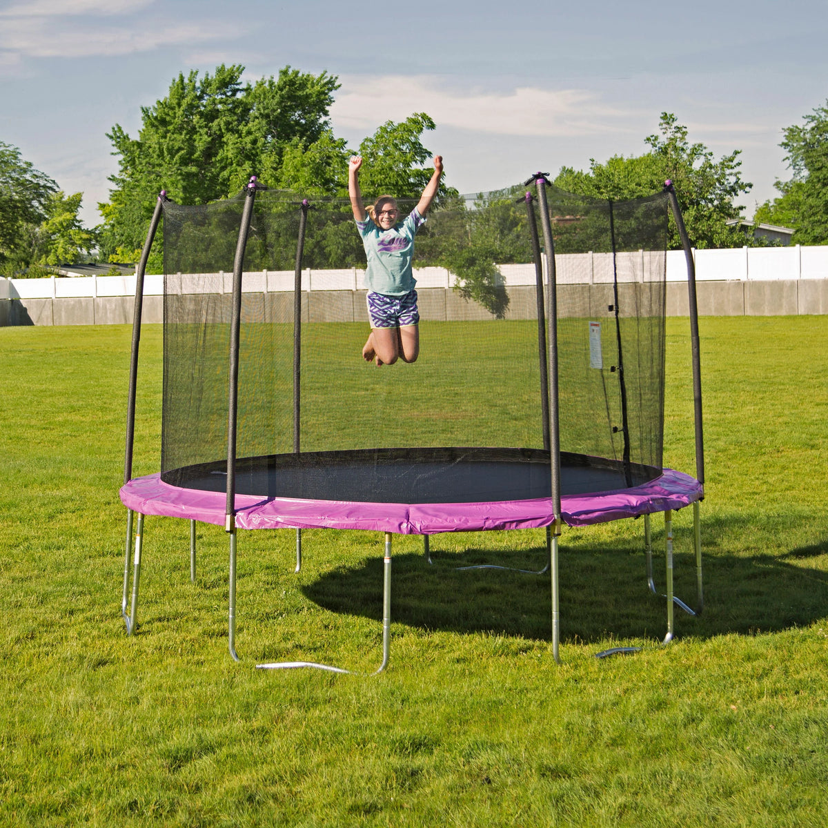 12' Trampoline with Safety Enclosure S510375