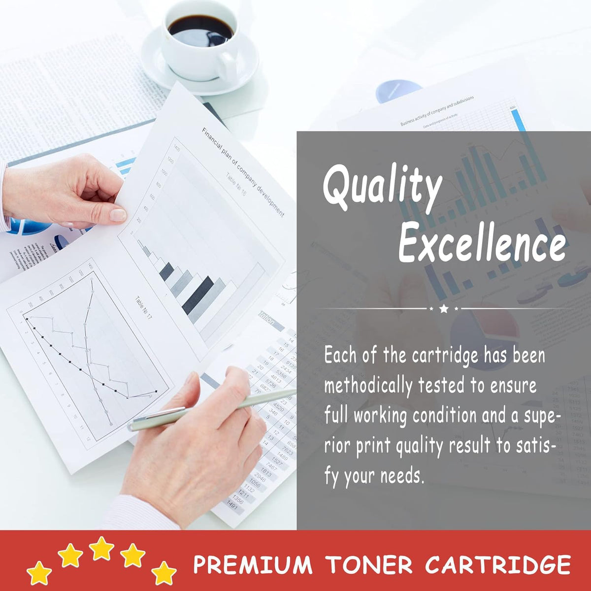 2-Pack Compatible Toner Cartridge Replacement L549743