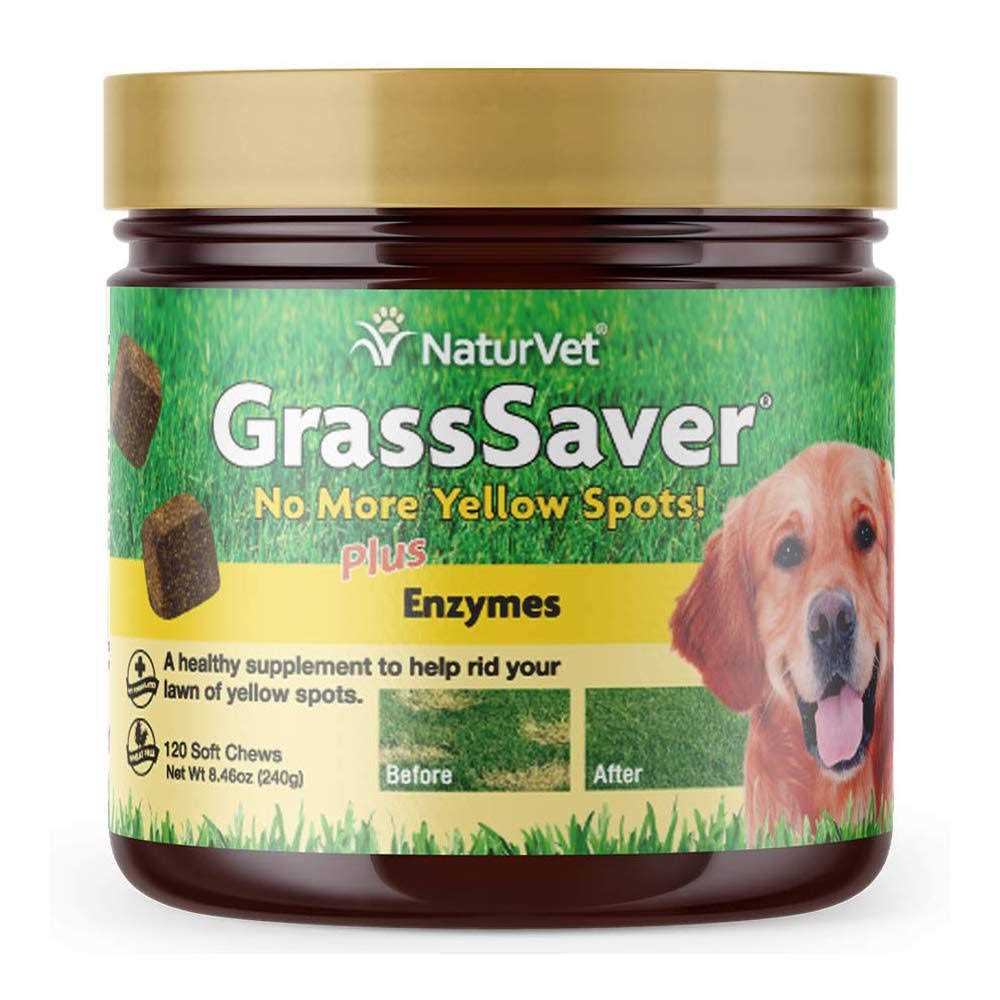 GrassSaver Plus Enzymes for Dogs 240 Soft Chews J7813