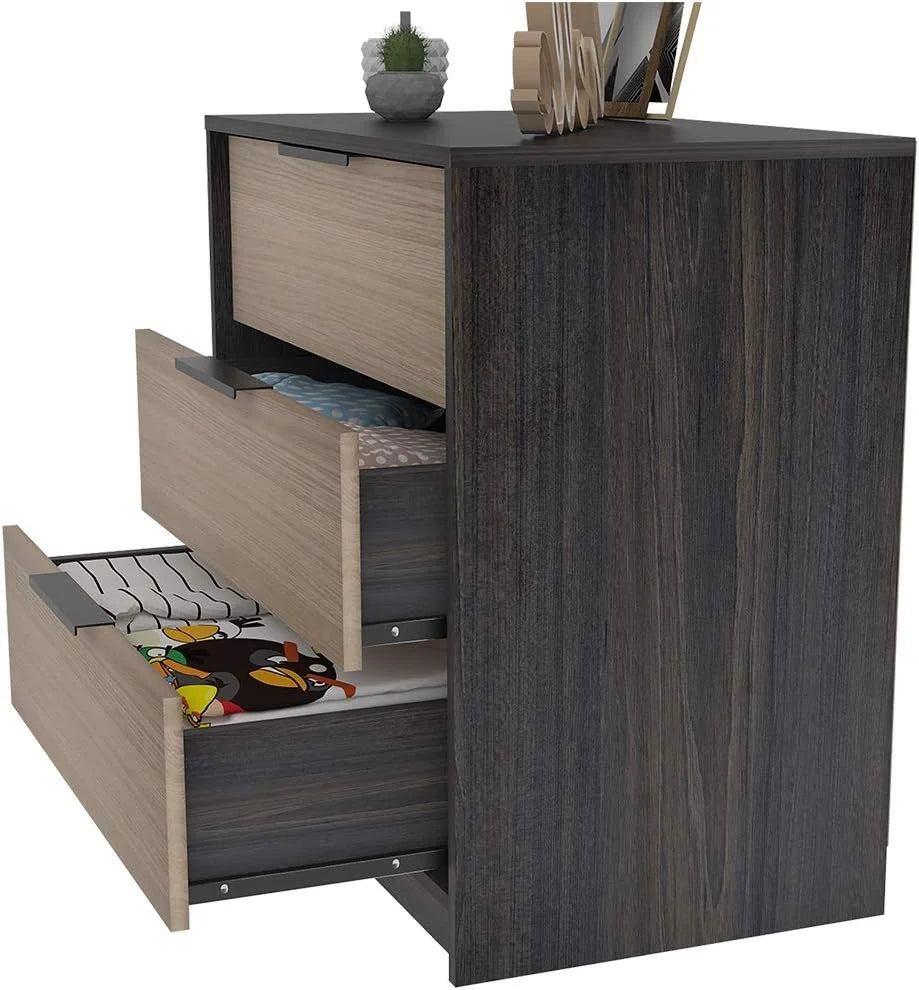 3 Door Dresser with 3 Wide Drawers Z475
