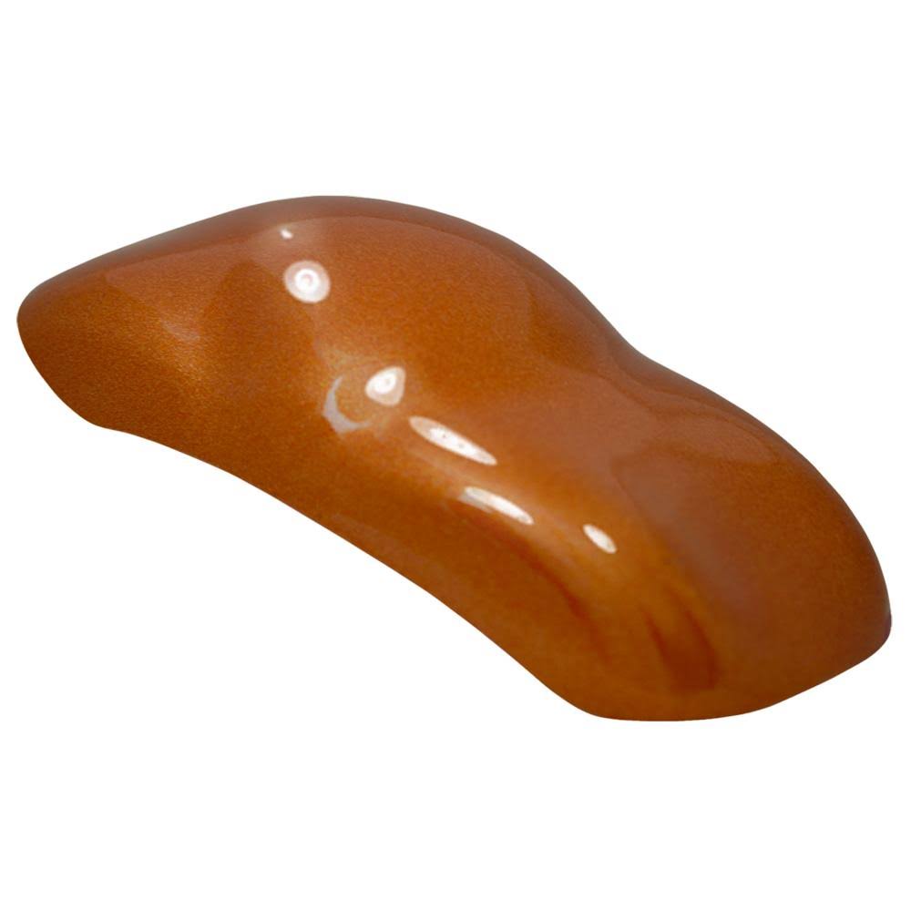 Sunburst Orange Metallic Low VOC Urethane Basecoat Clearcoat Auto Paint Medium Gallon Kit D49469