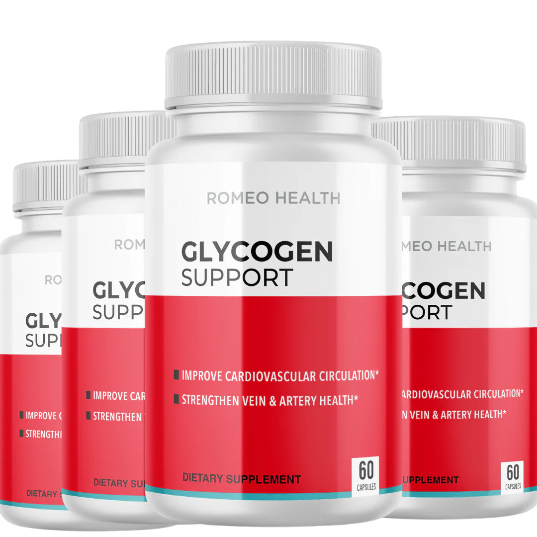 4 Bottles Glycogen Support Blood Vessel Cleaner E12735