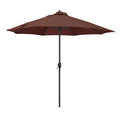 9 ft Aluminum Tilt Crank Lift Patio Umbrella P91974