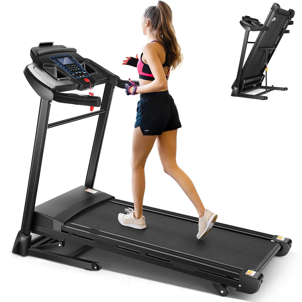 Auto Incline 300 lb Capacity Treadmill B922529