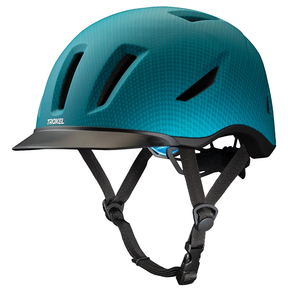 Teal Carbon Helmet N1423