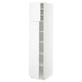 White High Cabinet with Shelves and 2 Doors L34598