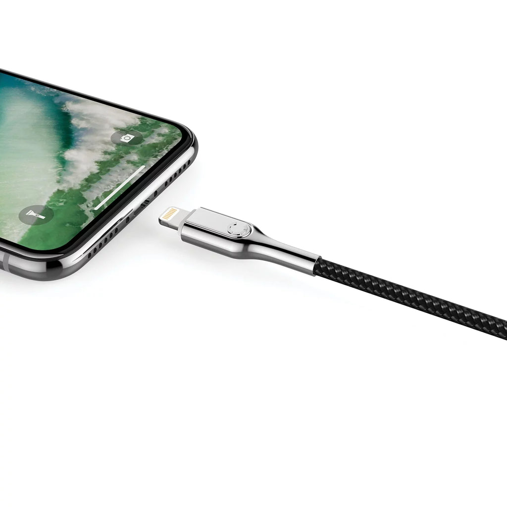 Armored Lightning to USB Charge and Sync Cable (9 Feet) W584