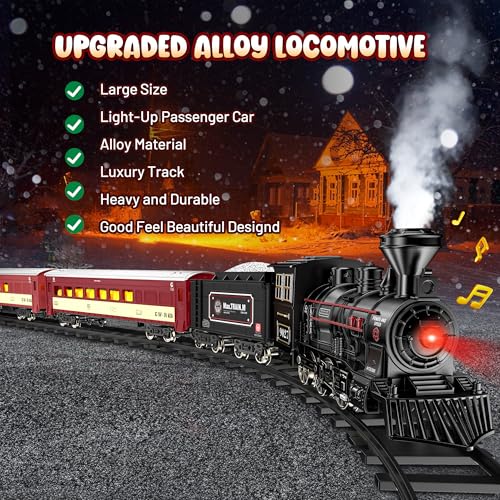 Train Set with Smoke Lights and Sound L495
