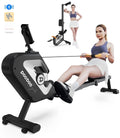 Foldable Magnetic Rowing Machine with 8 Level Resistance F5827