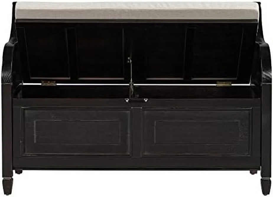 Wooden Entryway Bench with Shoe Cabinets O89770