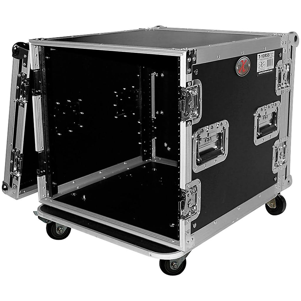 10U Amp Rack Mount Flight Case with Casters Y758688