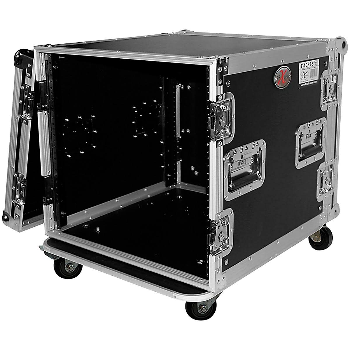 10U Amp Rack Mount Flight Case with Casters Y758688