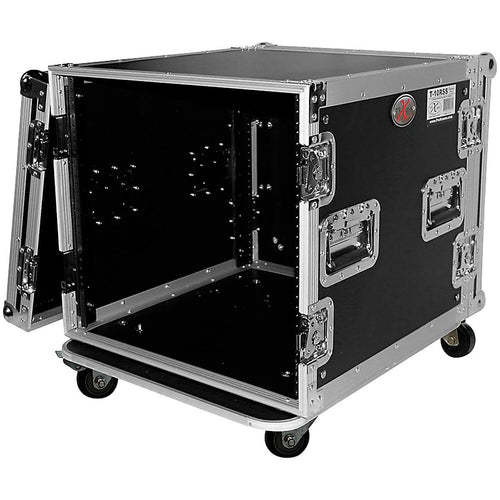 10U Amp Rack Mount Flight Case with Casters Y758688