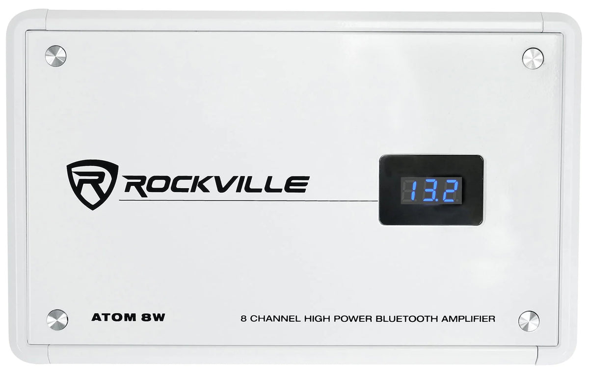 8 Channel 3500 Watt Marine Amplifier with Bluetooth W98145