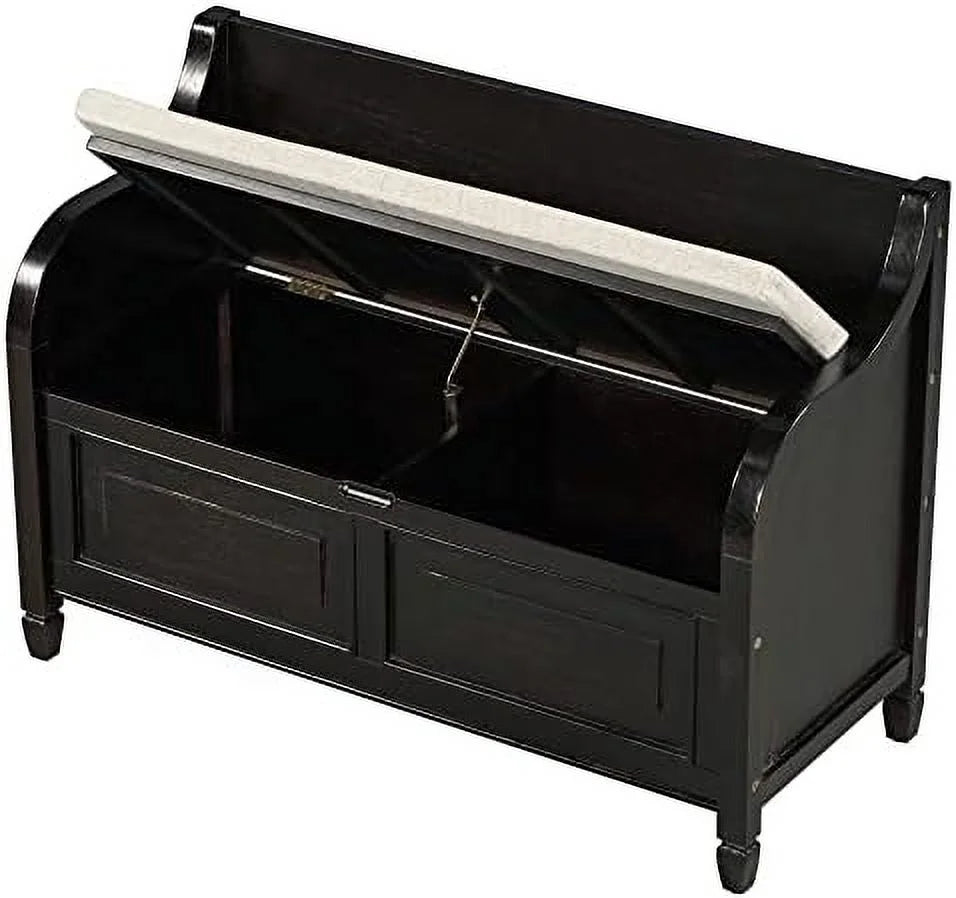 Wooden Entryway Bench with Shoe Cabinets O89770