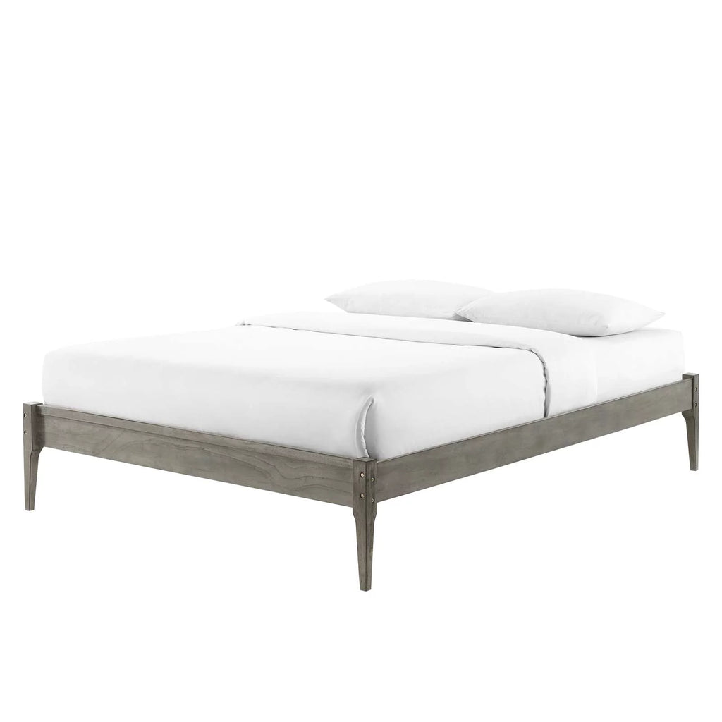 Twin Size Wood Platform Bed Frame P8566