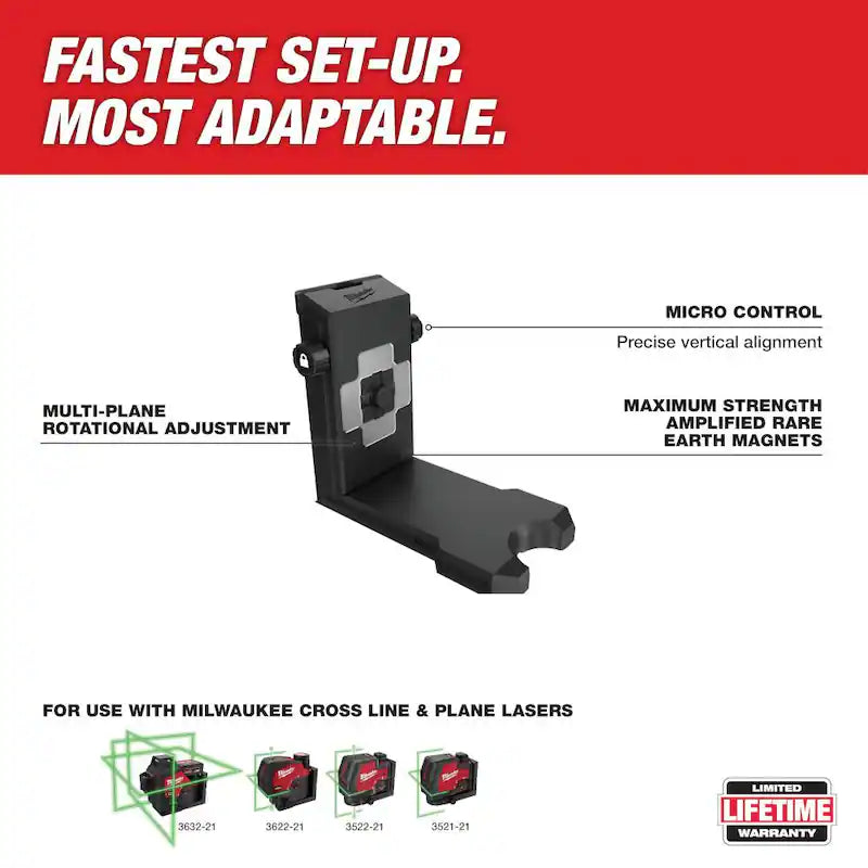 12-Volt Cordless Green Cross Line and 4-Points Laser Kit T647