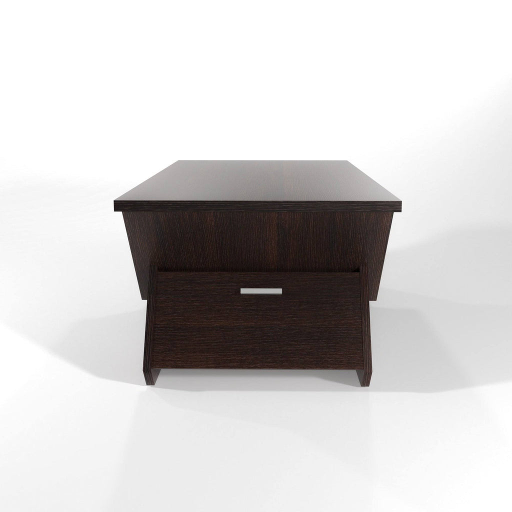 Espresso Geometric Coffee Table Q495015