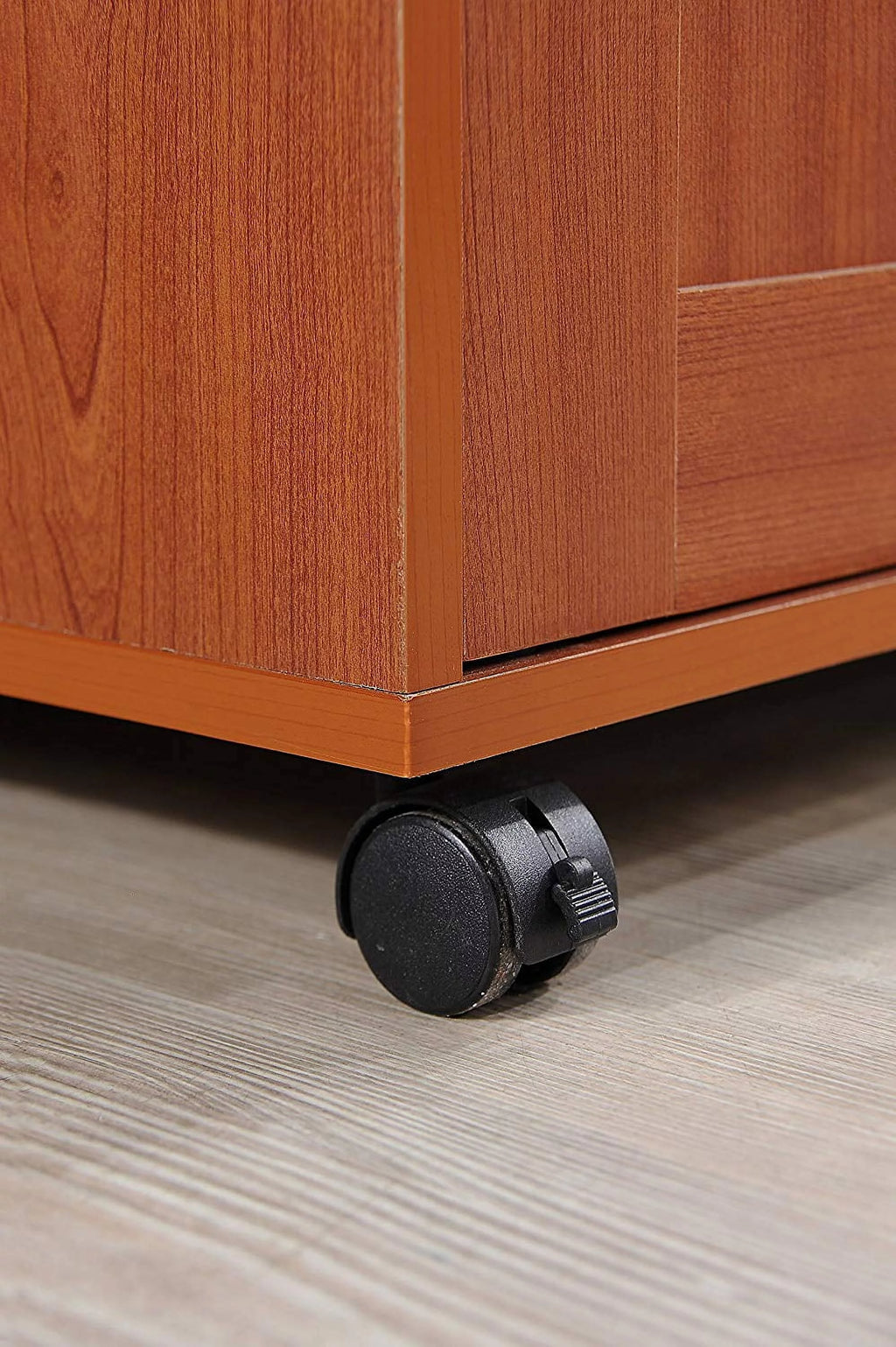Kitchen Island with Spice Rack and Towel Holder K976