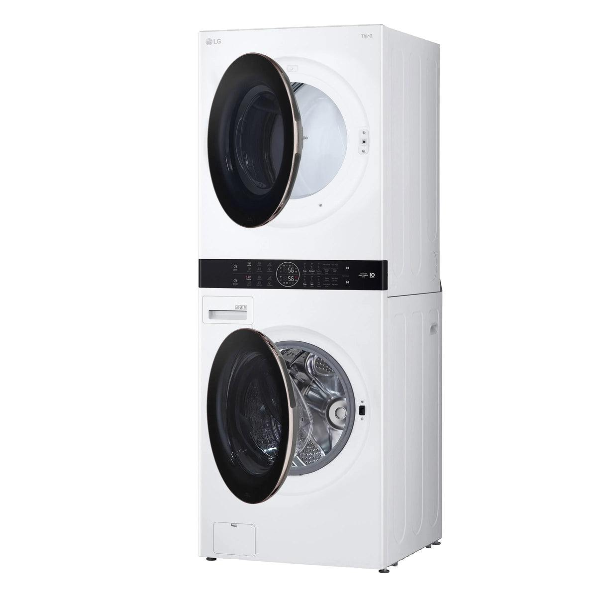 White Front Load Washtower 5.2 Cu. Ft. Washer 7.4 Cu. Ft. Electric Dryer O88401