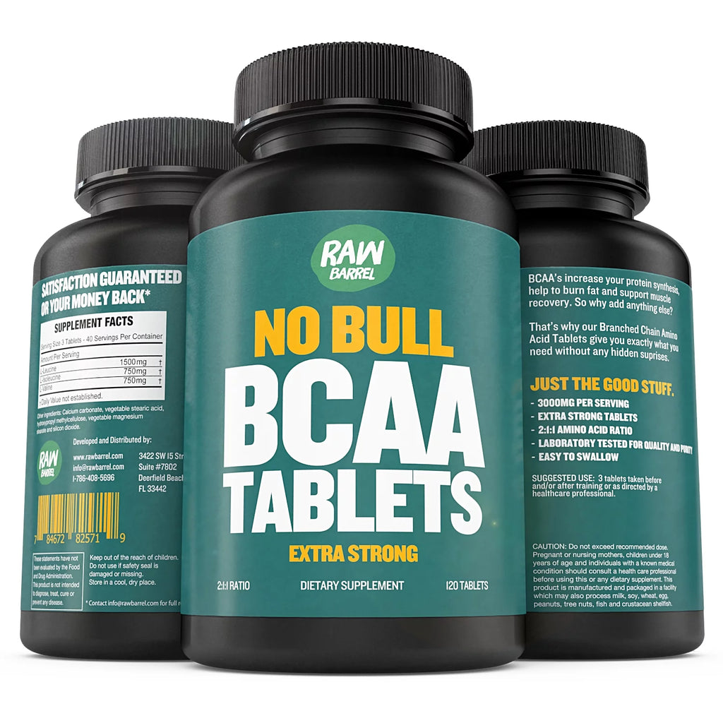 BCAA Tablets 1000mg 120 Pills 2:1:1 N222