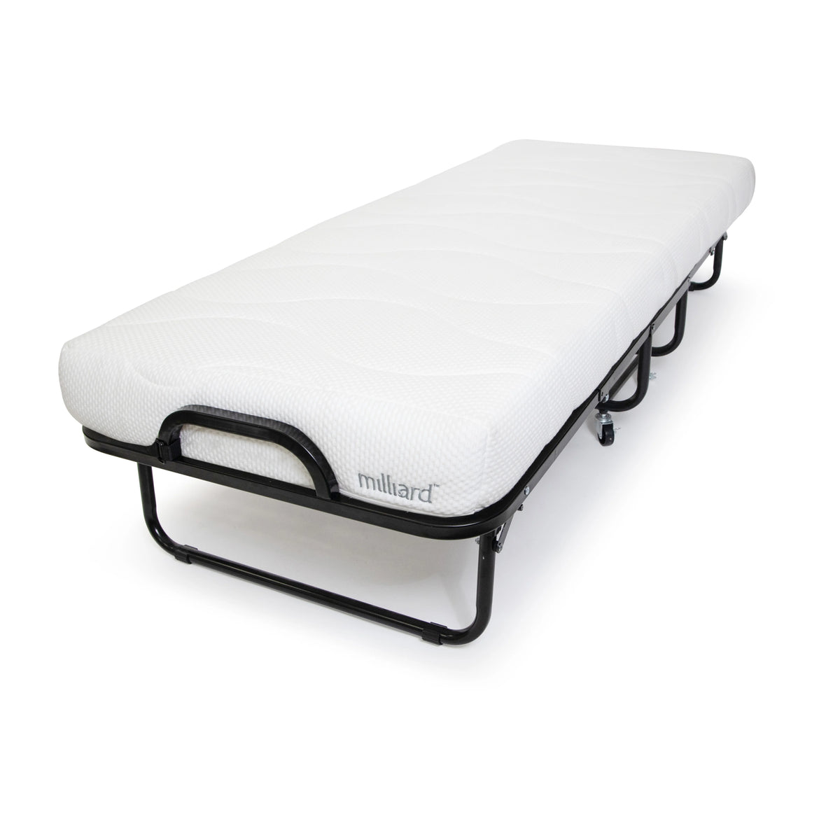 Cot Size Folding Bed with Memory Foam Mattress I9744