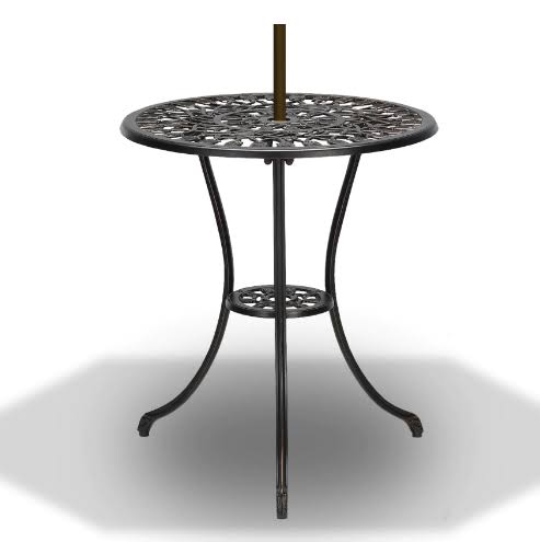 Bronze 3-Piece Cast Aluminum Round Bistro Set E9749