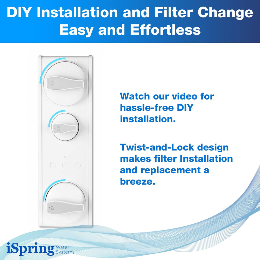 Tankless Reverse Osmosis Water Filtration System D865