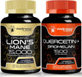 Quercetin with Bromelain Lions Mane Capsules Z72032