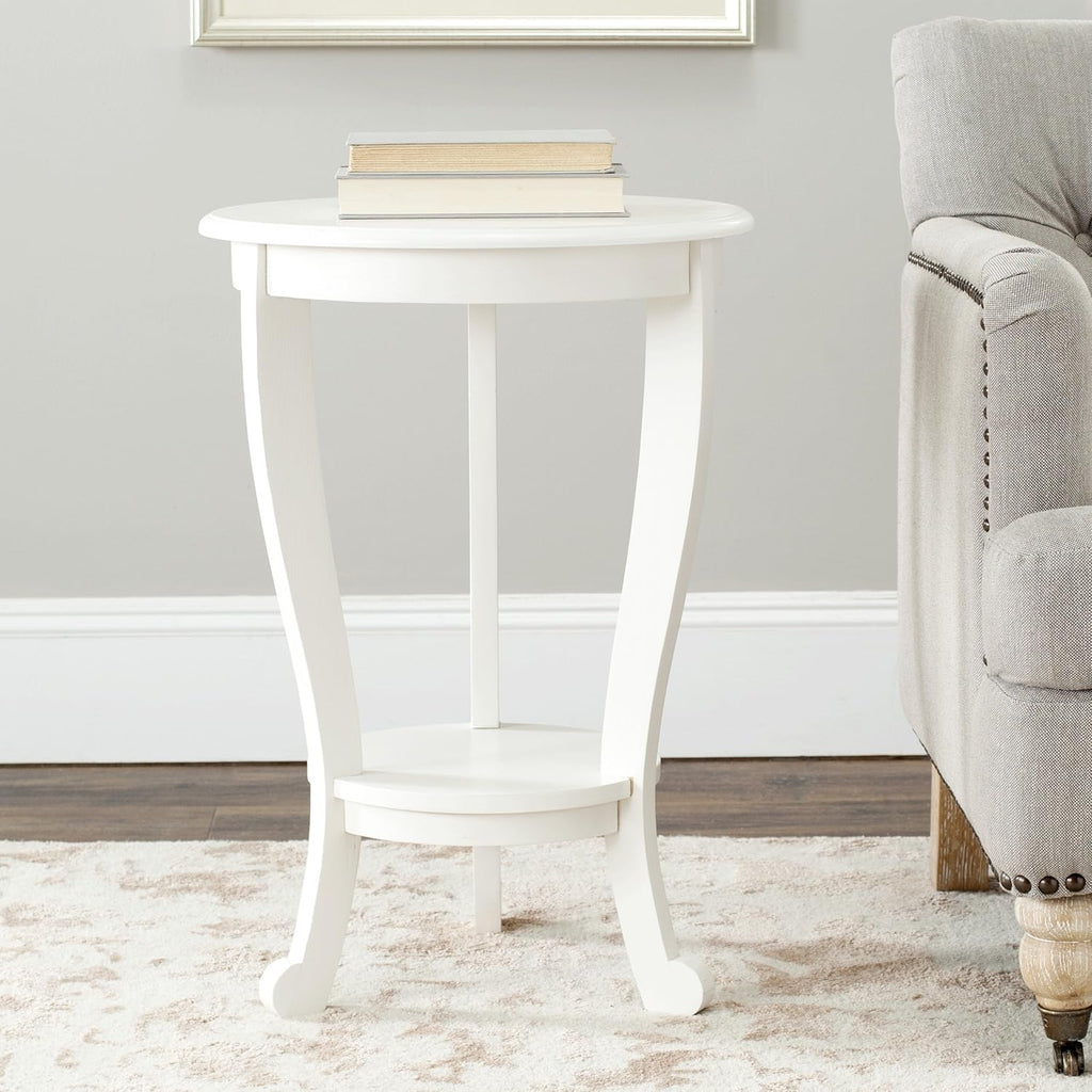 Grey Pedestal End Table P574814