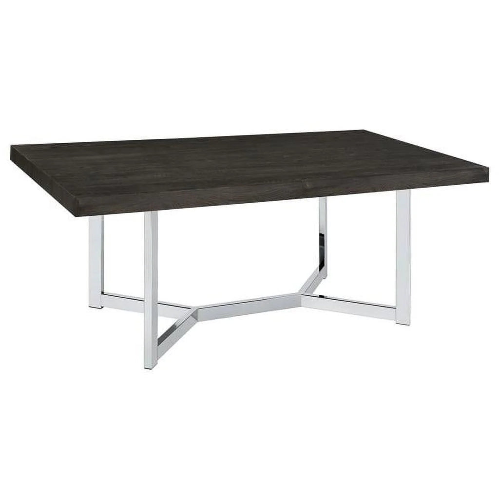 Dark Oak Rectangular Dining Table G33268