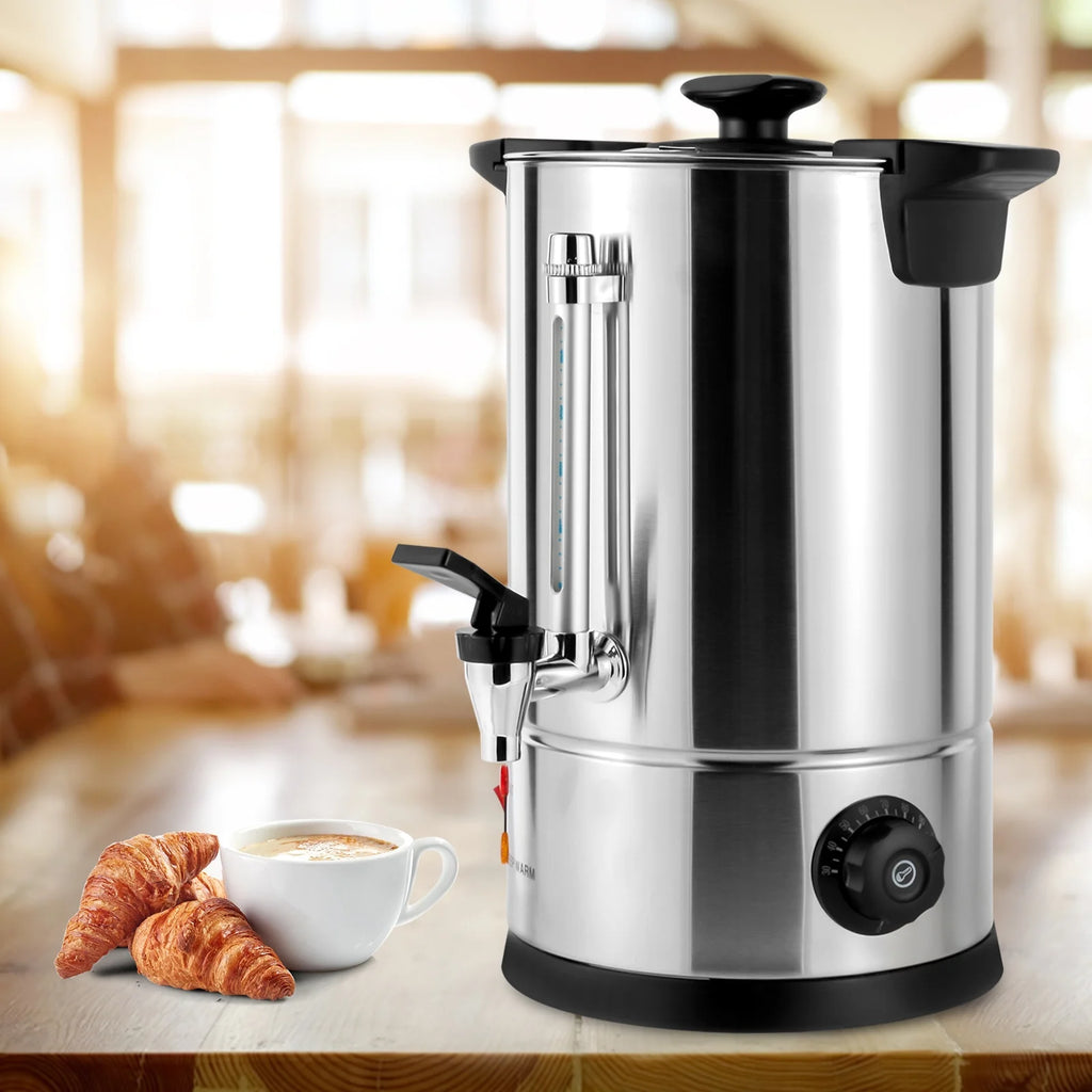 8L Stainless Steel Electric Coffee Urn P8745