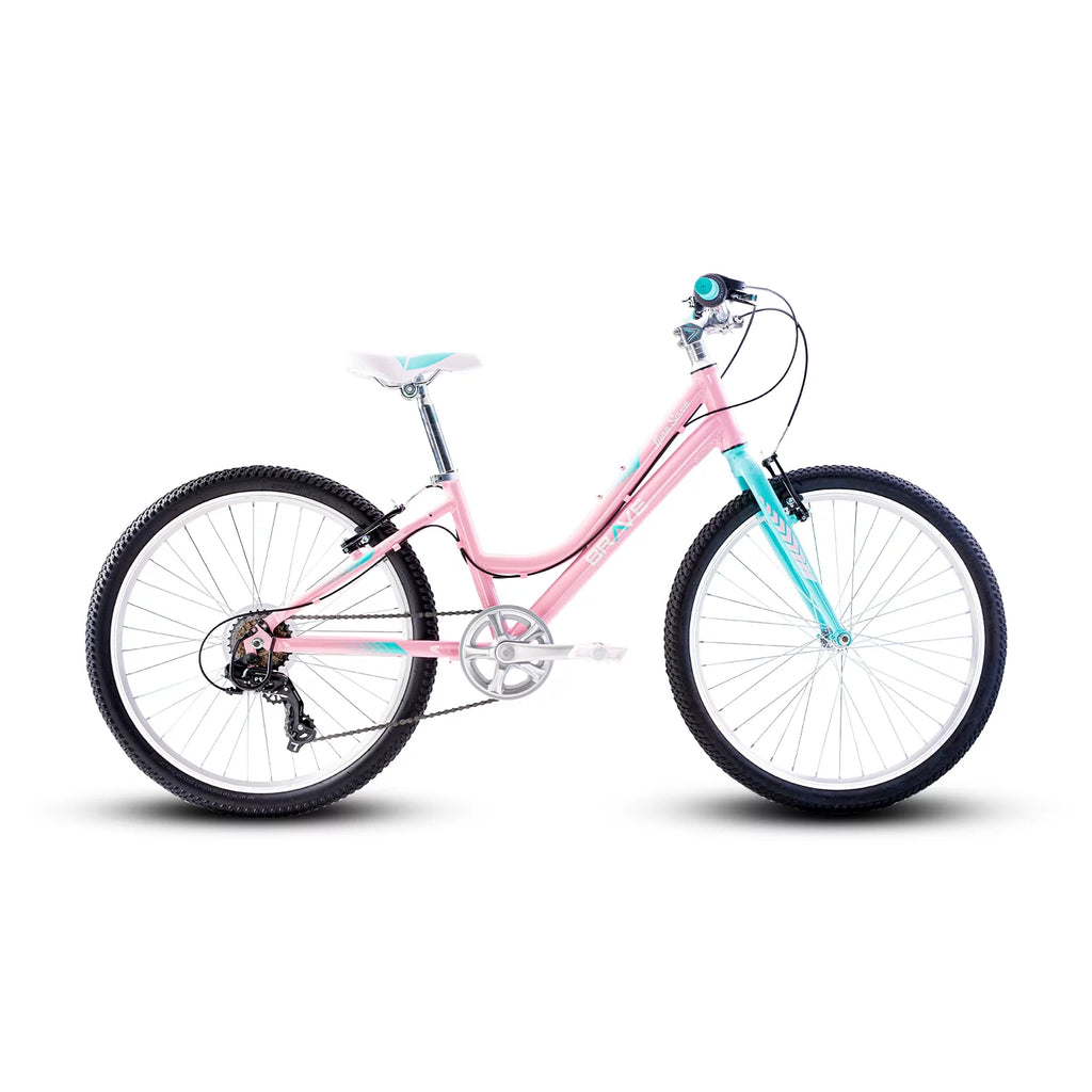 24 Girls 7-Speed Cruiser Bicycle Pink P49006