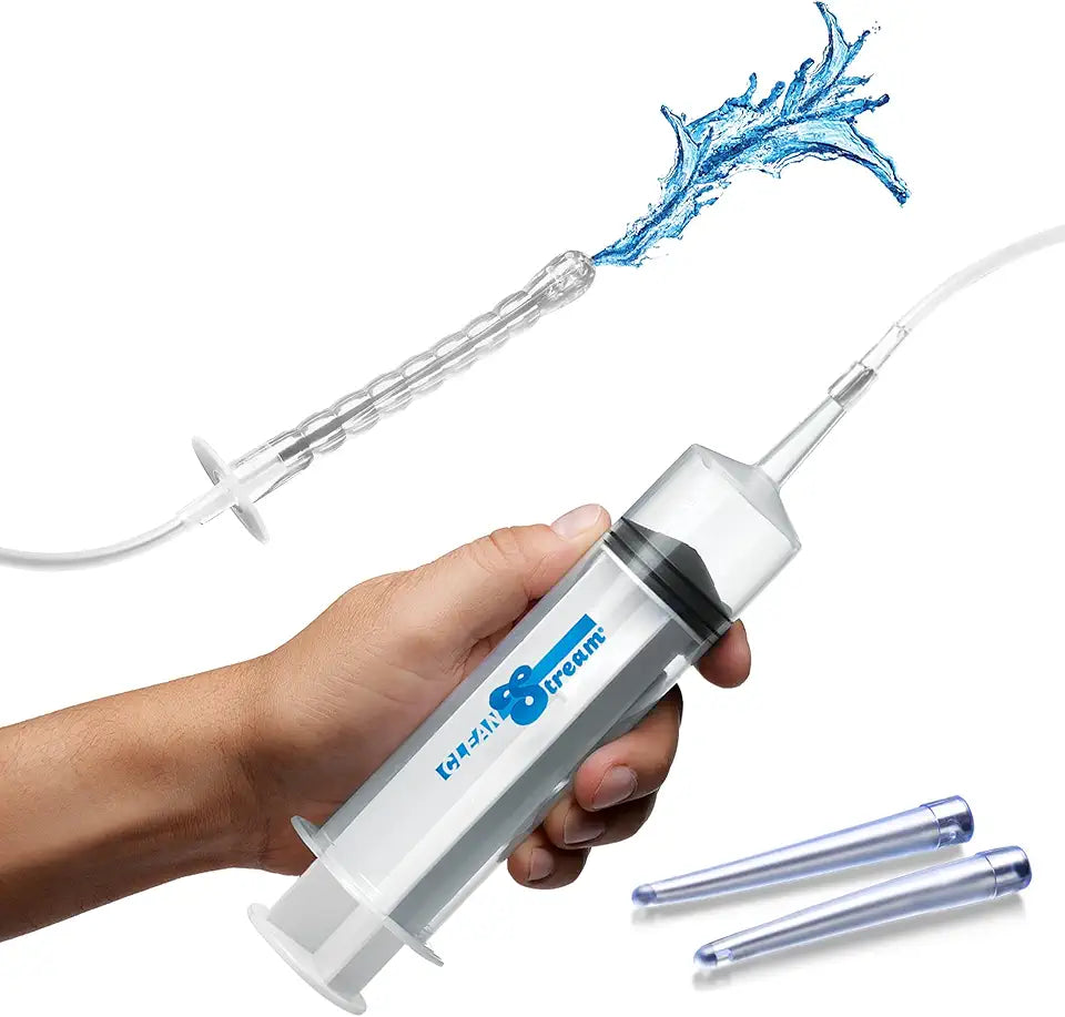 150mL Syringe with Attachments, 5 Pieces, Clear F47230