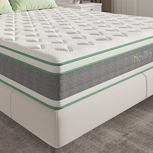 King Size 14 Inch Gel Memory Foam Hybrid Mattress T2610