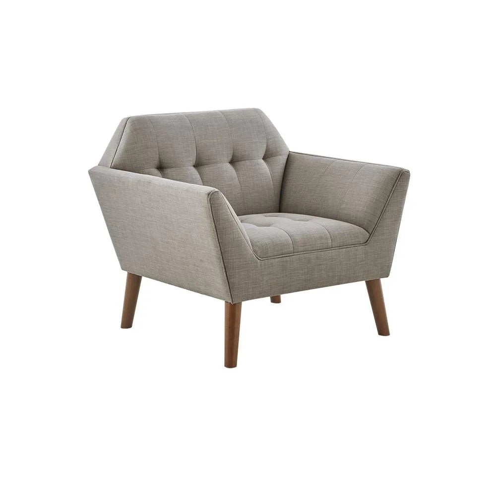 Mid Century Modern Button Tufted Lounge Chair G82559