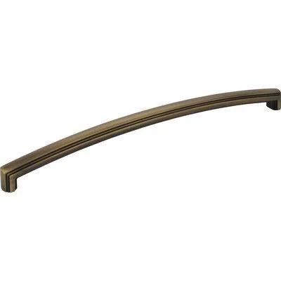 Antique Brushed Satin Brass Cabinet Pull Q299