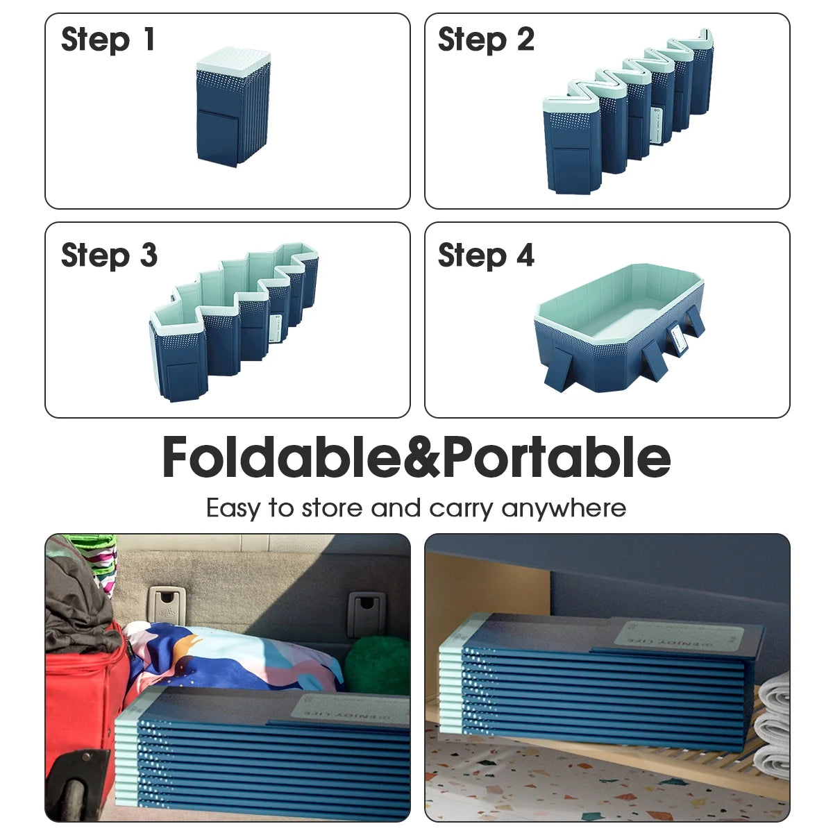 Foldable Above Ground Swimming Pool S922291