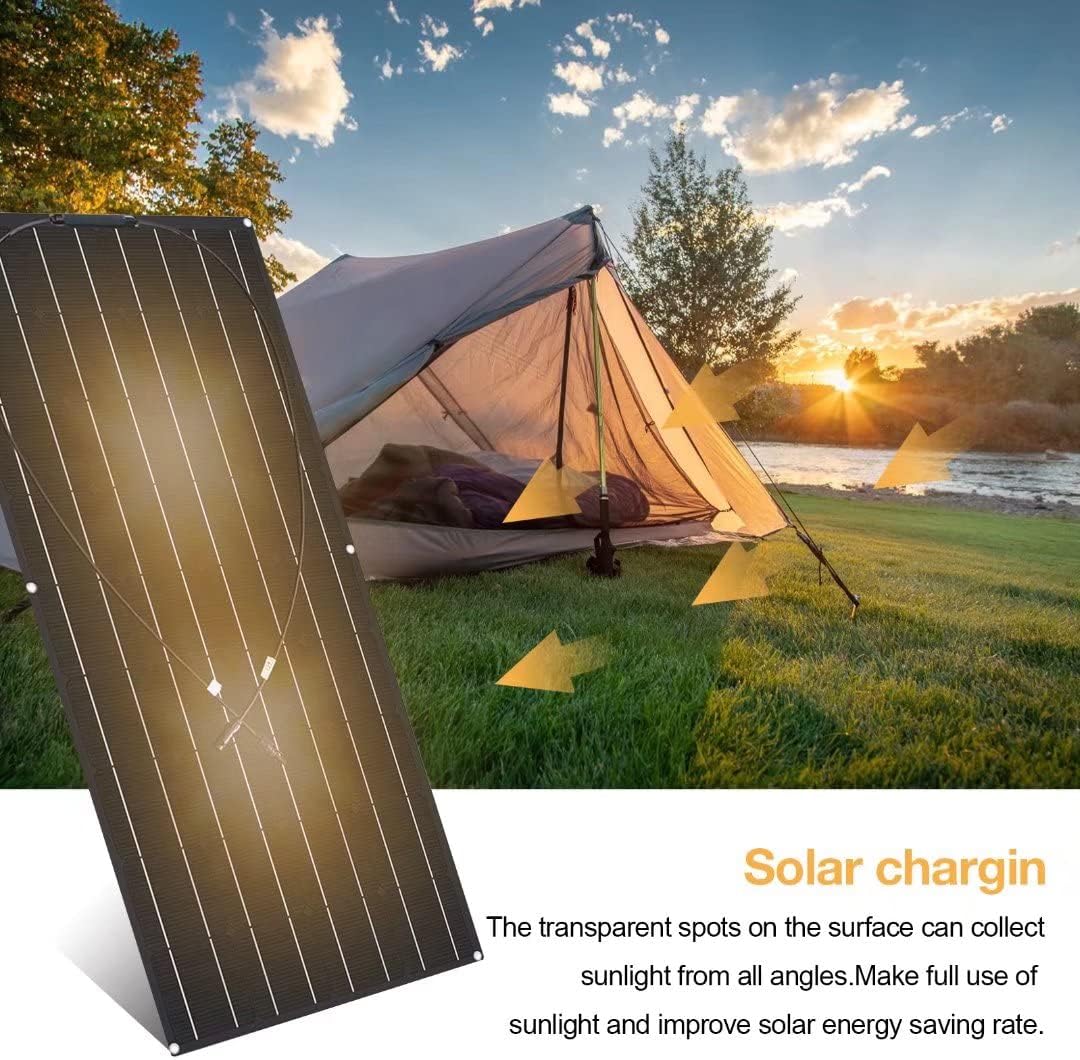 600W Solar Panels 2X300 Watt ETFE High-Efficiency Solar Modules E6096