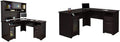 L Shaped Desk with Hutch S8070