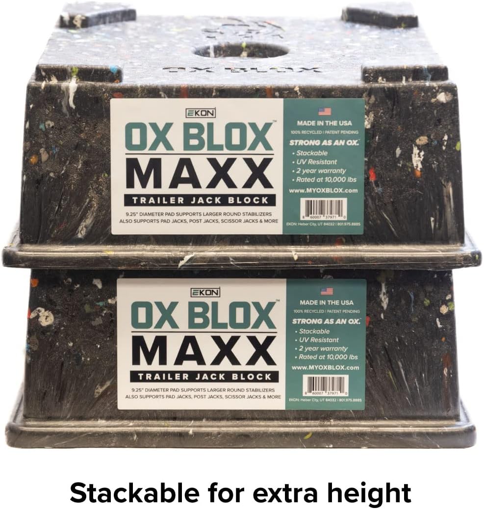 RV Jack Block for 9 Round Feet, 4-Pack O2086