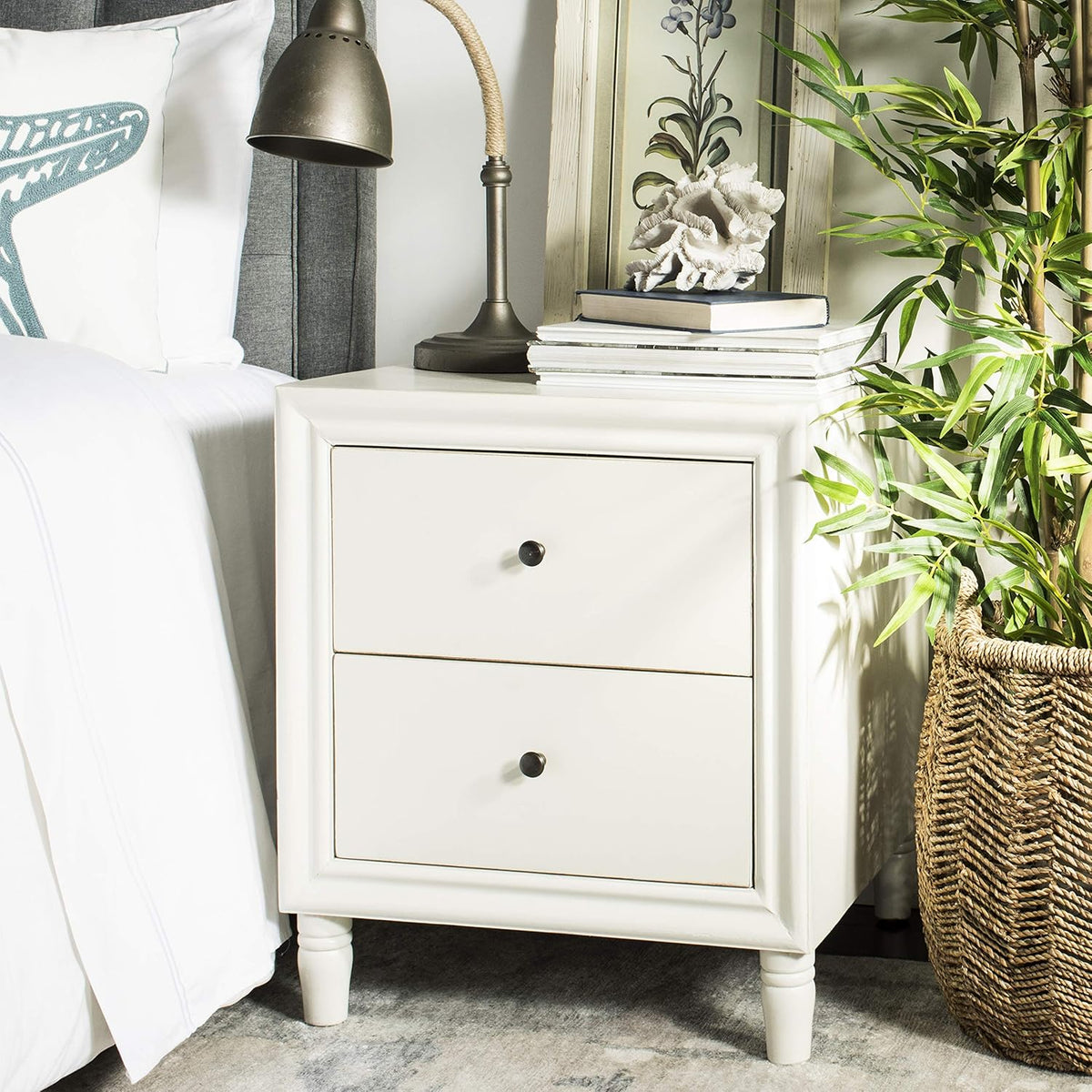 Steel Teal Accent Table E742139