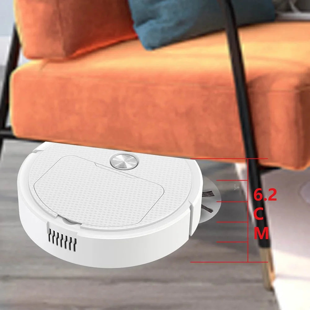 3 in 1 Black Robot Vacuum Cleaner C90457