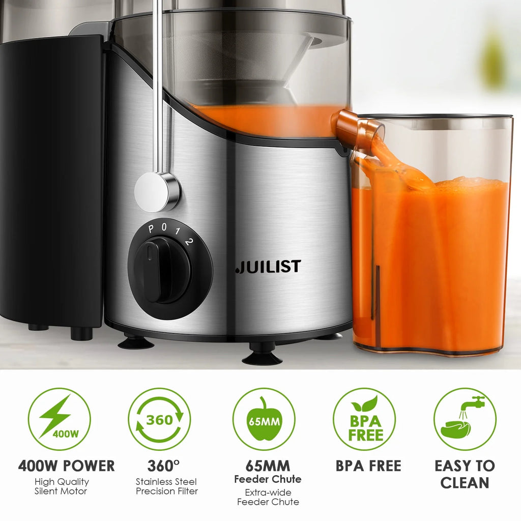 Juicer Extractor 3 Speeds Stainless Steel BPA Free V18401