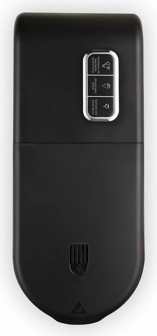 5 In 1 Coffee Machine Black Chrome W919