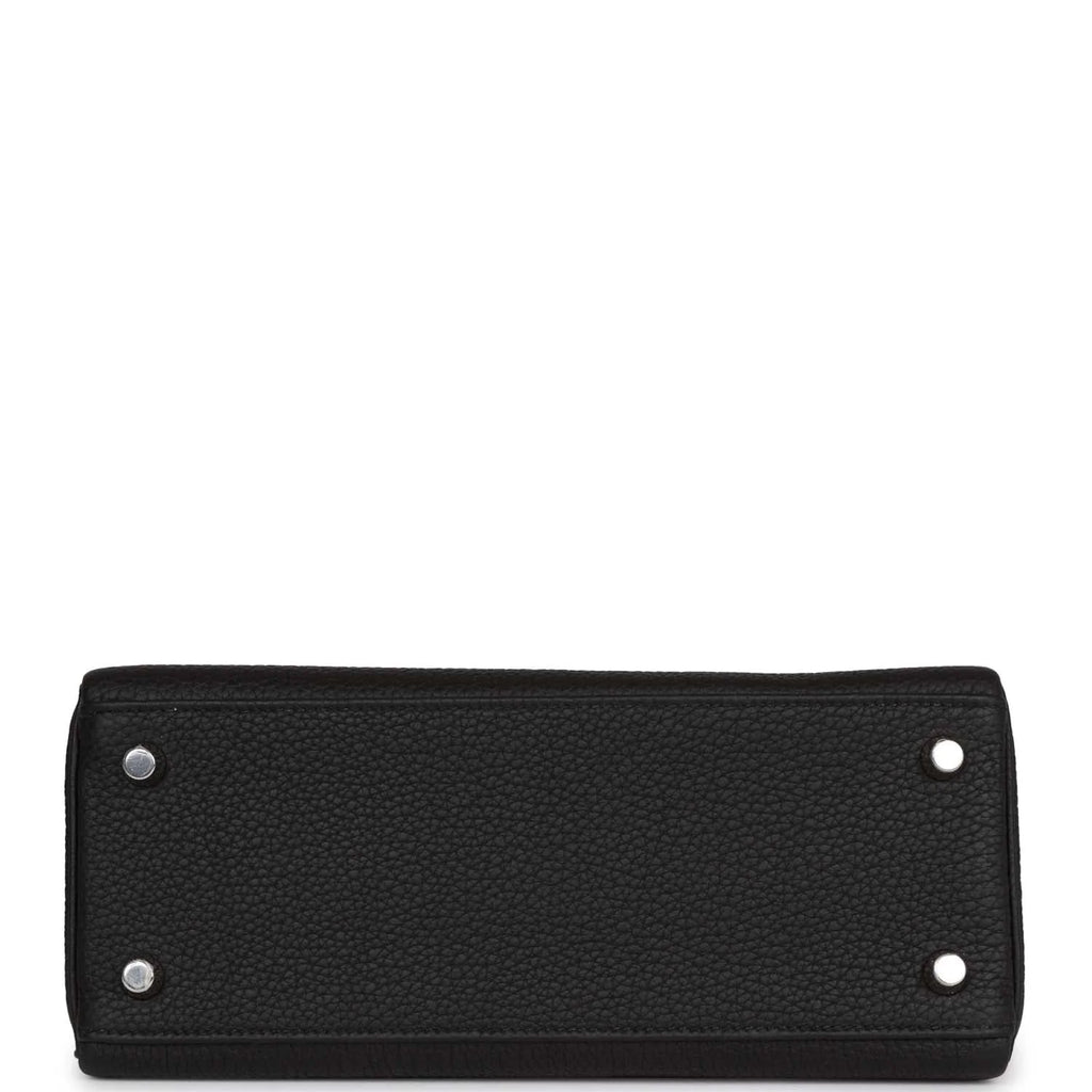 Black Togo Leather Bag C3159
