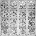 Silver Washed White Backsplash Panels G9571