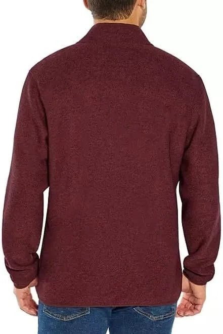 Long Sleeve Knit Fleece Sweater K2609