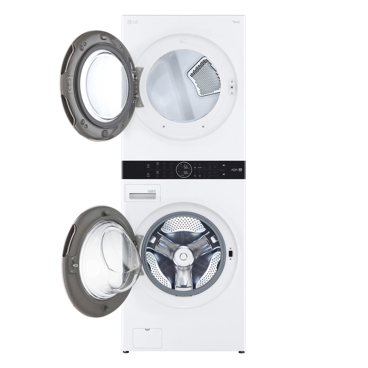 White Front Load Washtower 5.2 Cu. Ft. Washer 7.4 Cu. Ft. Electric Dryer O88401
